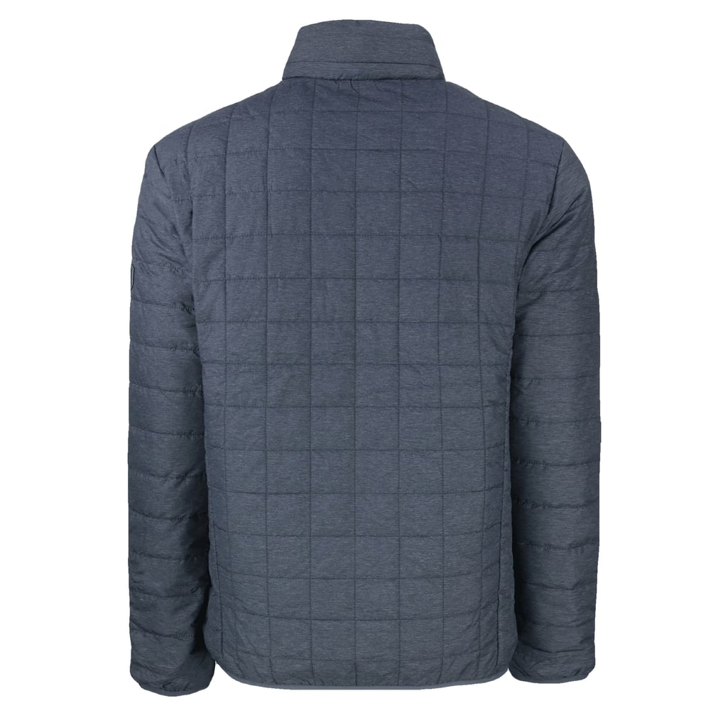  FC Cincinnati Cutter & Buck Rainier PrimaLoft Eco Insulated Full-Zip Puffer Jacket - Anthracite